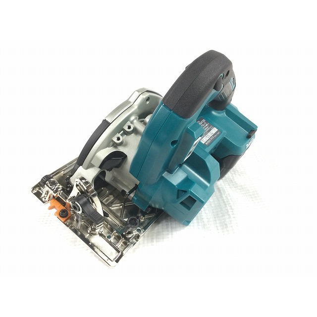 ☆未使用品☆makita マキタ 125mm 充電式マルノコ HS473DRG バッテリ1個(14.4V6.0Ah) 充電器 チップソー 無線連動付き 69781