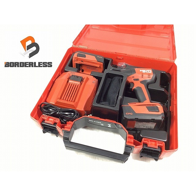 ☆極美品☆HILTI ヒルティ 充電式インパクトドライバ SID4-A22 バッテリー2個(B22/4.0)充電器 ケース付き 69500