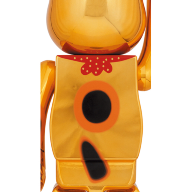 BE@RBRICK 招き猫 開運・千万両 金メッキ 1000％ エンタメ/ホビーのフィギュア(その他)の商品写真