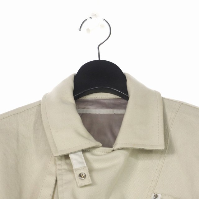 other - タム tamme T.T JACKET 変形 ライダース ジャケット ベージュ