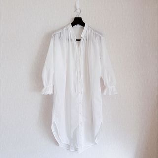 コムサデモード(COMME CA DU MODE)のCOMME CA DU MODE   ロングシャツ〔未使用品）(シャツ/ブラウス(長袖/七分))