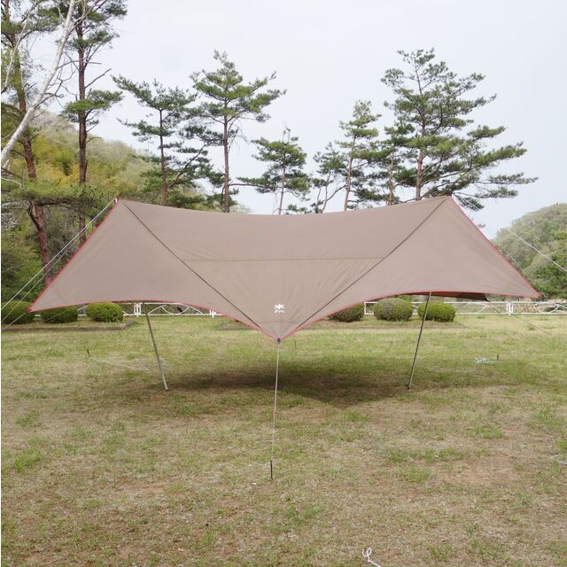 極美品 スノーピーク snowpeak HD タープ シールド ヘキサエヴォ Pro TP-250 ポール 280cm 2本 付き ヘキサ キャンプ | フリマアプリ ラクマ