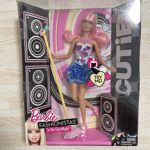 Barbie(バービー)の♡新品♡ バービー Barbie ファッショニスタ ドール ピンク キッズ/ベビー/マタニティのおもちゃ(ぬいぐるみ/人形)の商品写真