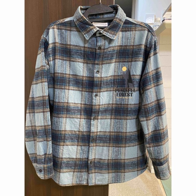 ZARA ザラ　キッズ　チェク柄シャツ キッズ/ベビー/マタニティのキッズ服男の子用(90cm~)(ジャケット/上着)の商品写真