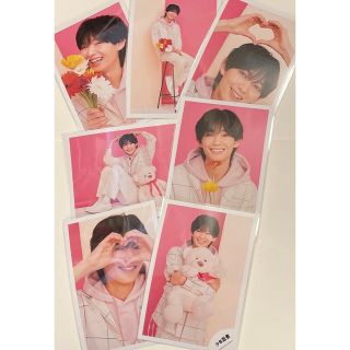 ジャニーズジュニア(ジャニーズJr.)の内村颯太少年忍者 Greeting PhotoWhiteDay2023グリフォ(アイドルグッズ)