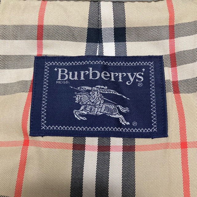 BURBERRY(バーバリー)のBurberry　ステンカラーコート　バーバリー　90s　ノバチェック　オールド メンズのジャケット/アウター(ステンカラーコート)の商品写真