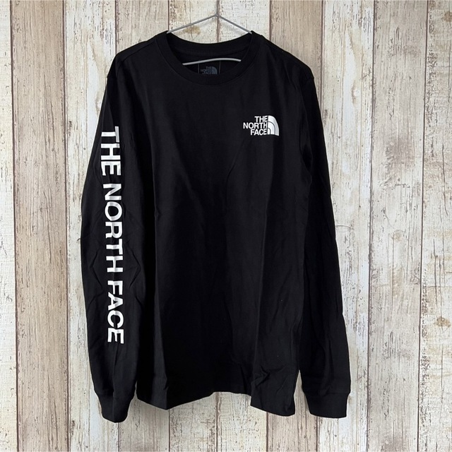 【海外限定】TNF ロンT ブラック US/L 日本サイズXL