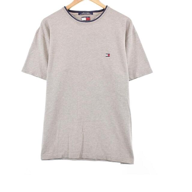 TOMMY HILFIGER(トミーヒルフィガー)の古着 90年代 トミーヒルフィガー TOMMY HILFIGER 半袖 ワンポイントロゴTシャツ メンズL ヴィンテージ /eaa320227 メンズのトップス(Tシャツ/カットソー(半袖/袖なし))の商品写真