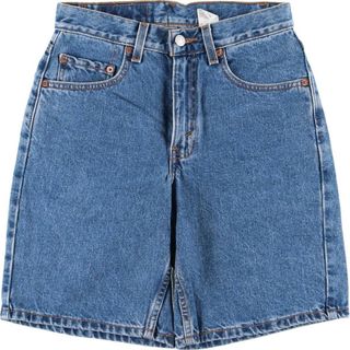 リーバイス(Levi's)の古着 90年代 リーバイス Levi's 550 RELAXED FIT デニムショーツ ショートパンツ レディースL(w28) ヴィンテージ /eaa328217(ショートパンツ)