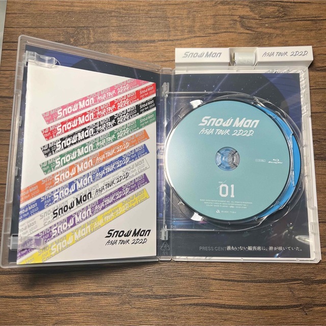 Snow　Man　ASIA　TOUR　2D．2D． Blu-ray 通常盤