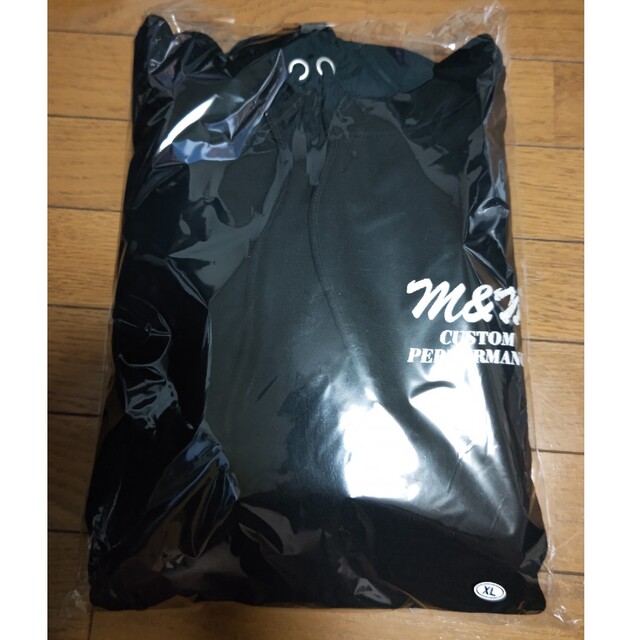 XL木村拓哉さん着用新品未開封品MASSES✕Ｍ＆Ｍスウェットパーカー黒