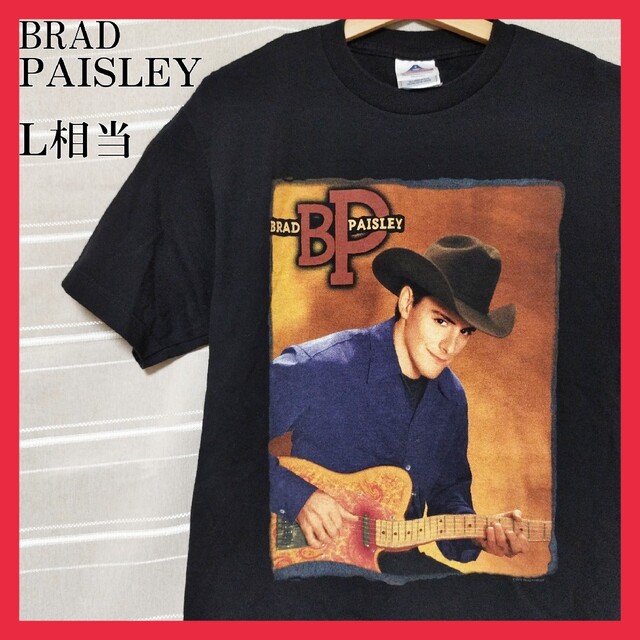 AAA(トリプルエー)のBRAD PAISLEY ブラッドペイヅリー カントリー グラフィックTシャツ メンズのトップス(Tシャツ/カットソー(半袖/袖なし))の商品写真