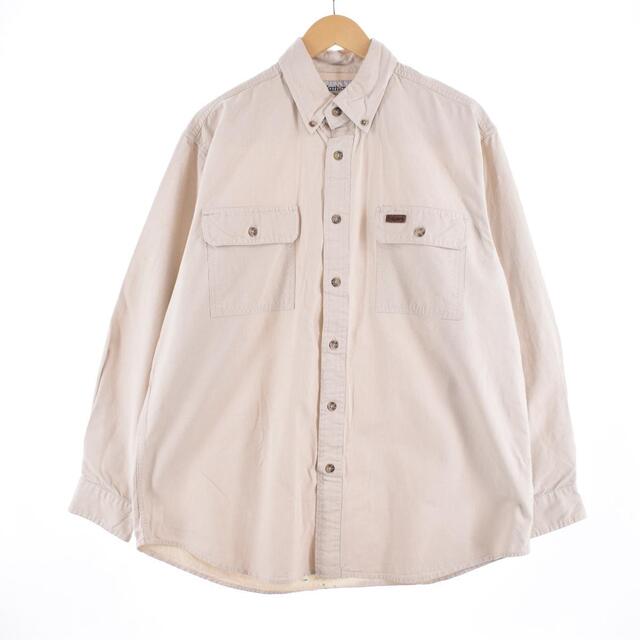 カーハート Carhartt 長袖 ボタンダウン ワークシャツ メンズXL /eaa316446