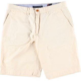 トミーヒルフィガー(TOMMY HILFIGER)の古着 トミーヒルフィガー TOMMY HILFIGER チノショーツ ショートパンツ メンズw34 /eaa326165(ショートパンツ)