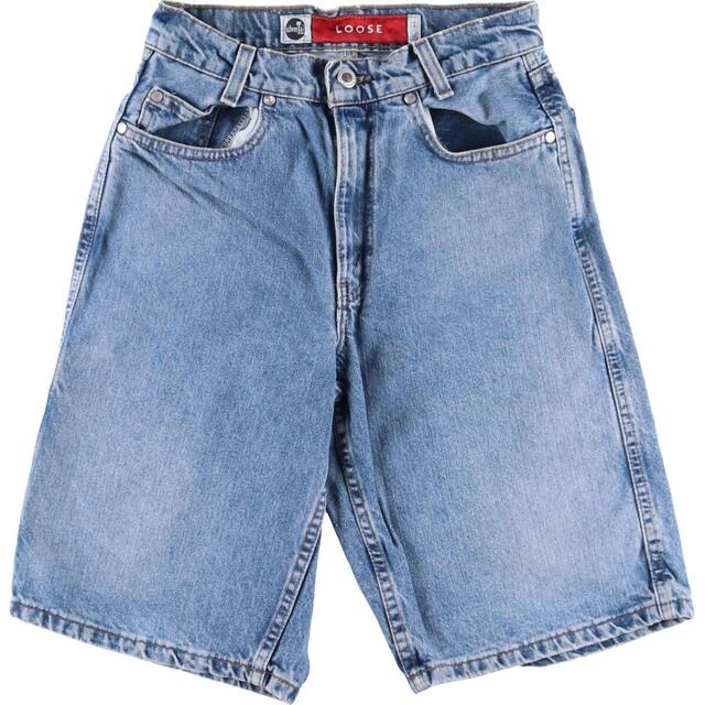 90年代 リーバイス Levi's SILVER TAB シルバータブ LOOSE デニムショーツ ショートパンツ USA製 レディースM(w26) ヴィンテージ /eaa328219