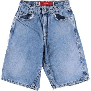 リーバイス(Levi's)の古着 90年代 リーバイス Levi's SILVER TAB シルバータブ LOOSE デニムショーツ ショートパンツ USA製 レディースM(w26) ヴィンテージ /eaa328219(ショートパンツ)