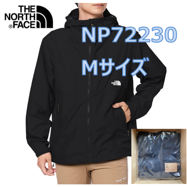 ノースフェイス コンパクトジャケット NP72230 K Mサイズ ブラック