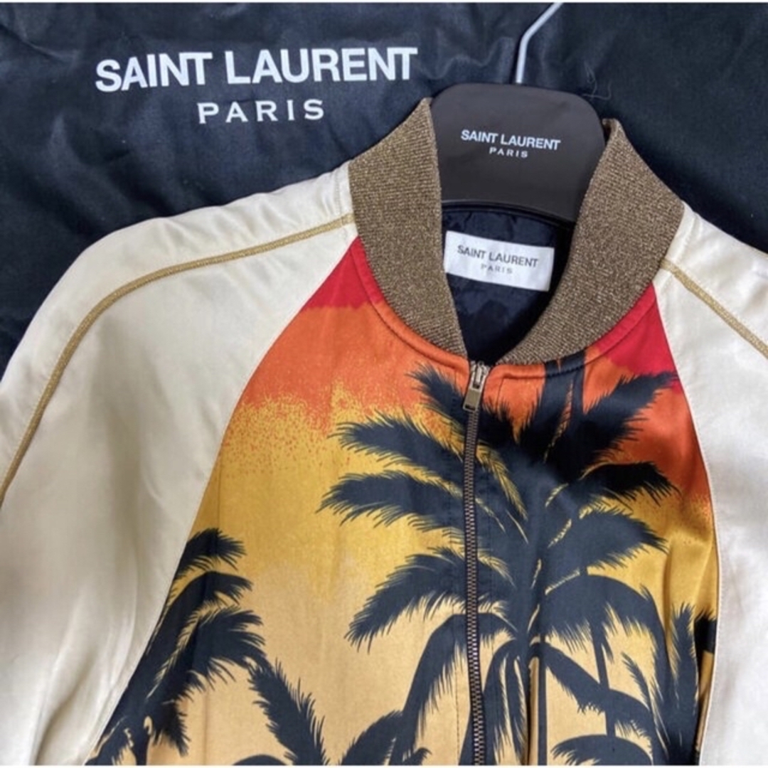 SAINT LAURENT PARIS 16ss  パームツリージャケット