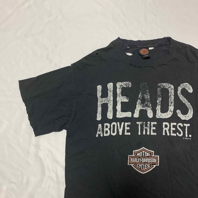 Harley Davidson(ハーレーダビッドソン)のHARLEY DAVIDSON ダメージ　tシャツ メンズのトップス(Tシャツ/カットソー(半袖/袖なし))の商品写真