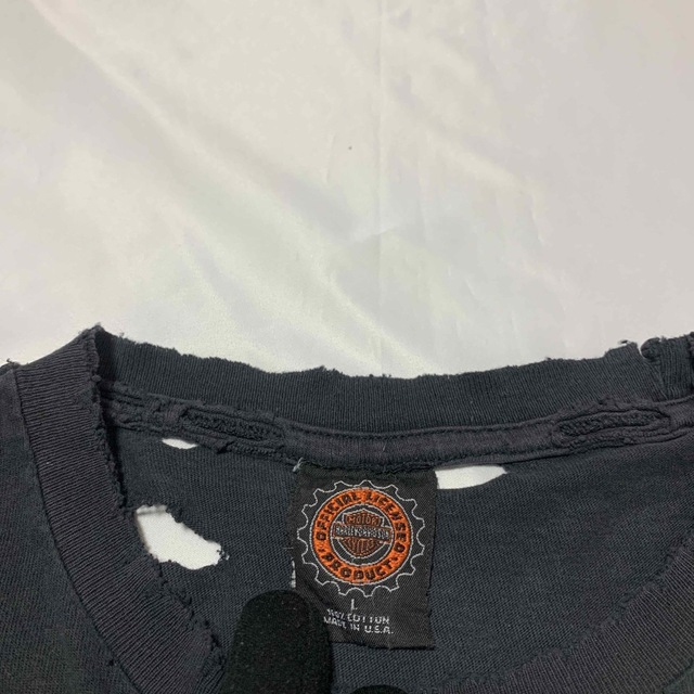 Harley Davidson(ハーレーダビッドソン)のHARLEY DAVIDSON ダメージ　tシャツ メンズのトップス(Tシャツ/カットソー(半袖/袖なし))の商品写真