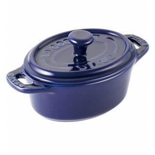 ストウブ(STAUB)の【新品未使用】ストウブ ミニココット 11cm グランブルー(調理道具/製菓道具)