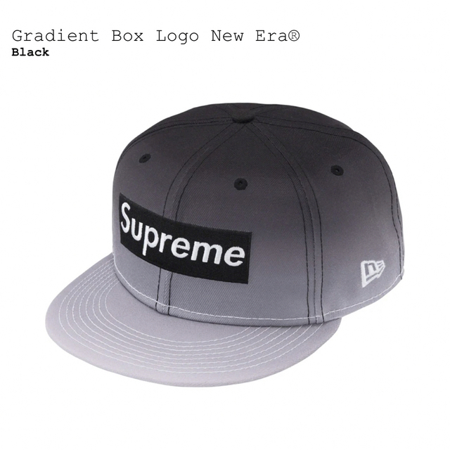 Supreme Gradient Box Logo New Era