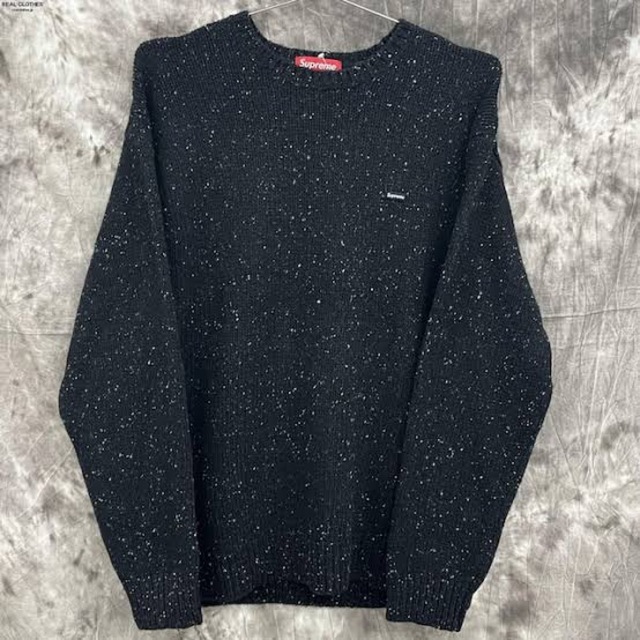 Supreme - Supreme Small Box Speckle Sweater Blackの通販 by NEW