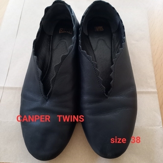 カンペール(CAMPER)のCAMPER　TWINS   size 38(ローファー/革靴)