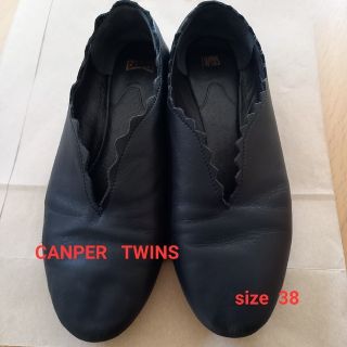 カンペール(CAMPER)のCAMPER　TWINS   size 38(ローファー/革靴)