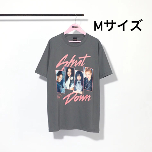 BLACKPINK フォトTシャツ（Shut Down/M）