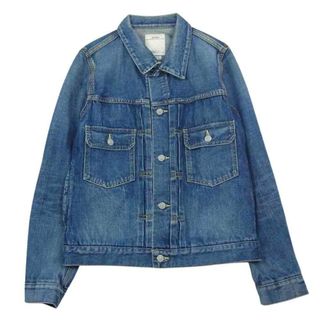 ヴィスヴィム(VISVIM)のVISVIM ビズビム 0118105006003 18SS SS 101 JKT DAMAGED デニム ジャケット インディゴブルー系 2【中古】(その他)