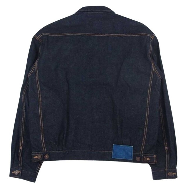 VISVIM ビズビム 0122105006002 22SS SS 101XX JKT UNWASHED アンウォッシュド デニム ジャケット インディゴブルー系 2 1