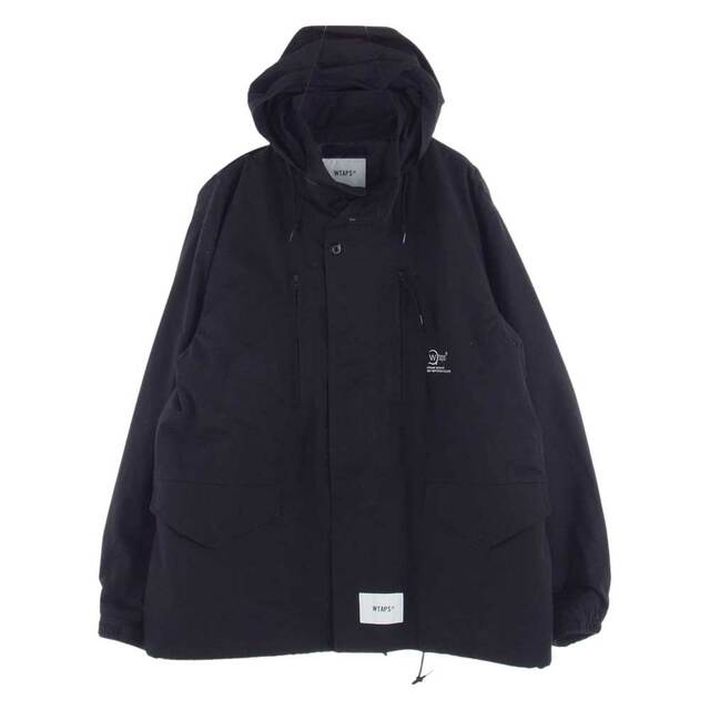 WTAPS ダブルタップス ジャケット 21AW 212WVDT-JKM05 JACKET NYCO WEATHER ウェザー ナイロン マウンテン パーカ ジャケット ブラック系 2