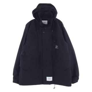 ダブルタップス(W)taps)のWTAPS ダブルタップス ジャケット 21AW 212WVDT-JKM05 JACKET NYCO WEATHER ウェザー ナイロン マウンテン パーカ ジャケット ブラック系 2【中古】(その他)