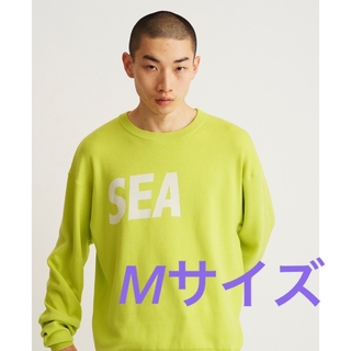 WIND AND SEA - 【黒S】WIND AND SEA SILK BLEND KNIT/ロゴ ニットの