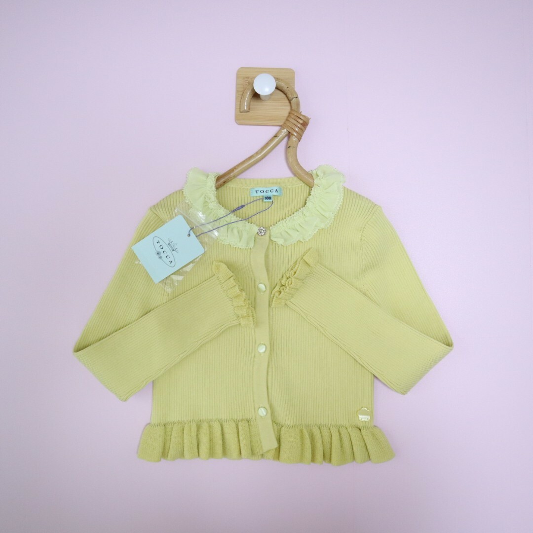 TOCCA(トッカ)の＊新品＊トッカ　カーディガン【100】 キッズ/ベビー/マタニティのキッズ服女の子用(90cm~)(カーディガン)の商品写真