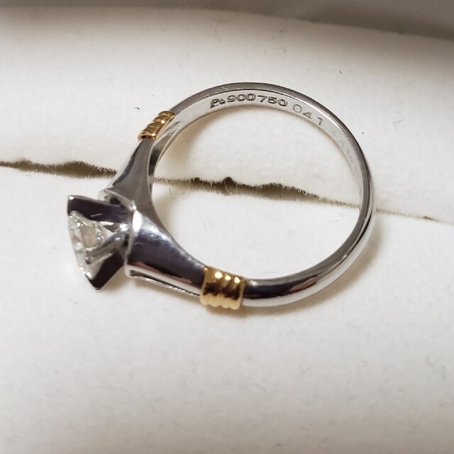 ダイヤ◎指輪◎プラチナ◎ゴールド　８号 レディースのアクセサリー(リング(指輪))の商品写真