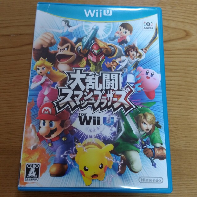 Wii U(ウィーユー)の大乱闘スマッシュブラザーズ for WiiU エンタメ/ホビーのゲームソフト/ゲーム機本体(家庭用ゲームソフト)の商品写真
