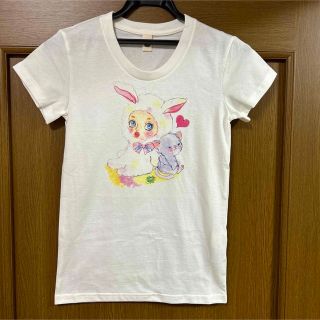 フェリシモ(FELISSIMO)のフェリシモ　ホワイト　ヒツジちゃん　Tシャツ(Tシャツ(半袖/袖なし))