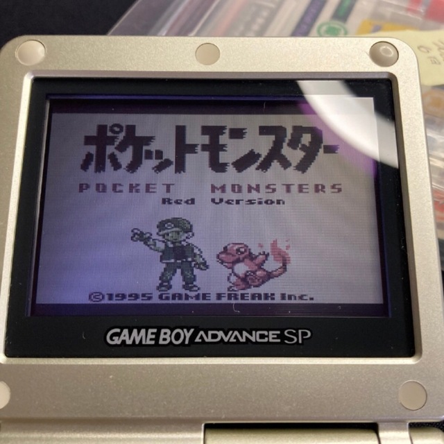 【中古GB】ゲームボーイ ポケモン ポケットモンスター 赤 レッド リザードン エンタメ/ホビーのゲームソフト/ゲーム機本体(携帯用ゲームソフト)の商品写真