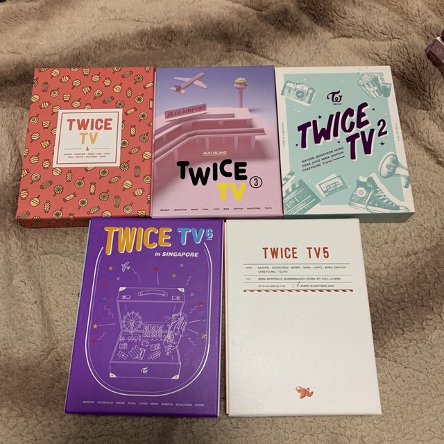K-POP/アジア 訳あり商品 【新品同様】TWICE TV 5枚セット-laventana