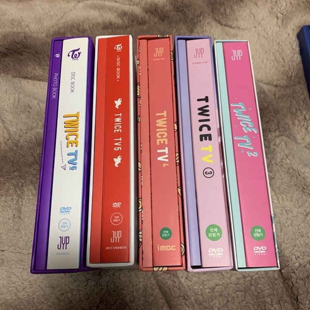 K-POP/アジア 訳あり商品 【新品同様】TWICE TV 5枚セット-laventana
