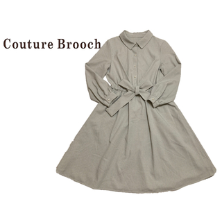 クチュールブローチ(Couture Brooch)のギンガムチェックワンピース　クチュールブローチ(ひざ丈ワンピース)