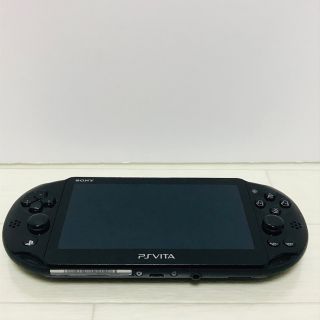 プレイステーションヴィータ(PlayStation Vita)のSONY PS Vita  本体　PCH-2000 ブラック(携帯用ゲーム機本体)