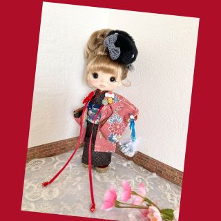 大ちゃん呉服店が仕立てるブライス男の子着物と羽織セット❣️総裏仕立て❣️