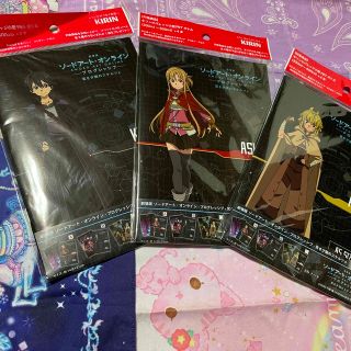 キリン(キリン)のソードアート・オンライン A5ノート3冊セット(ノート/メモ帳/ふせん)