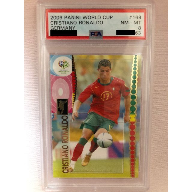 2006 WORLD CUP #169 クリスティアーノ・ロナウド PSA8 2006 WORLD CUP #169 クリスティアーノ・ロナウド PSA8