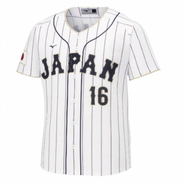 WBC 2023 大谷翔平　ユニフォーム　プリント　ホーム ジュニアフリー JF