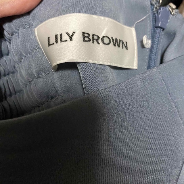 Lily Brown(リリーブラウン)の新品未使用❣️Lilly brown マーメイドスカート❣️ブルー　XSサイズ レディースのスカート(ロングスカート)の商品写真