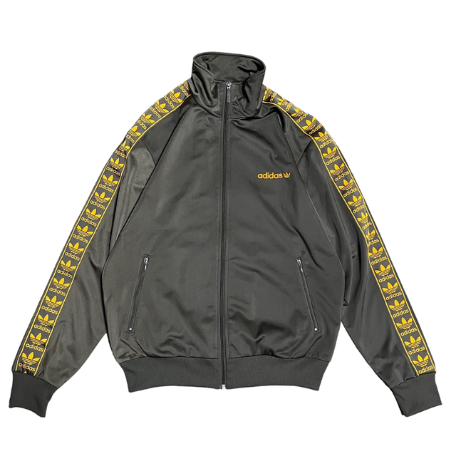 adidas - 美品 00's adidas トラックジャケット テープロゴ ブラウン